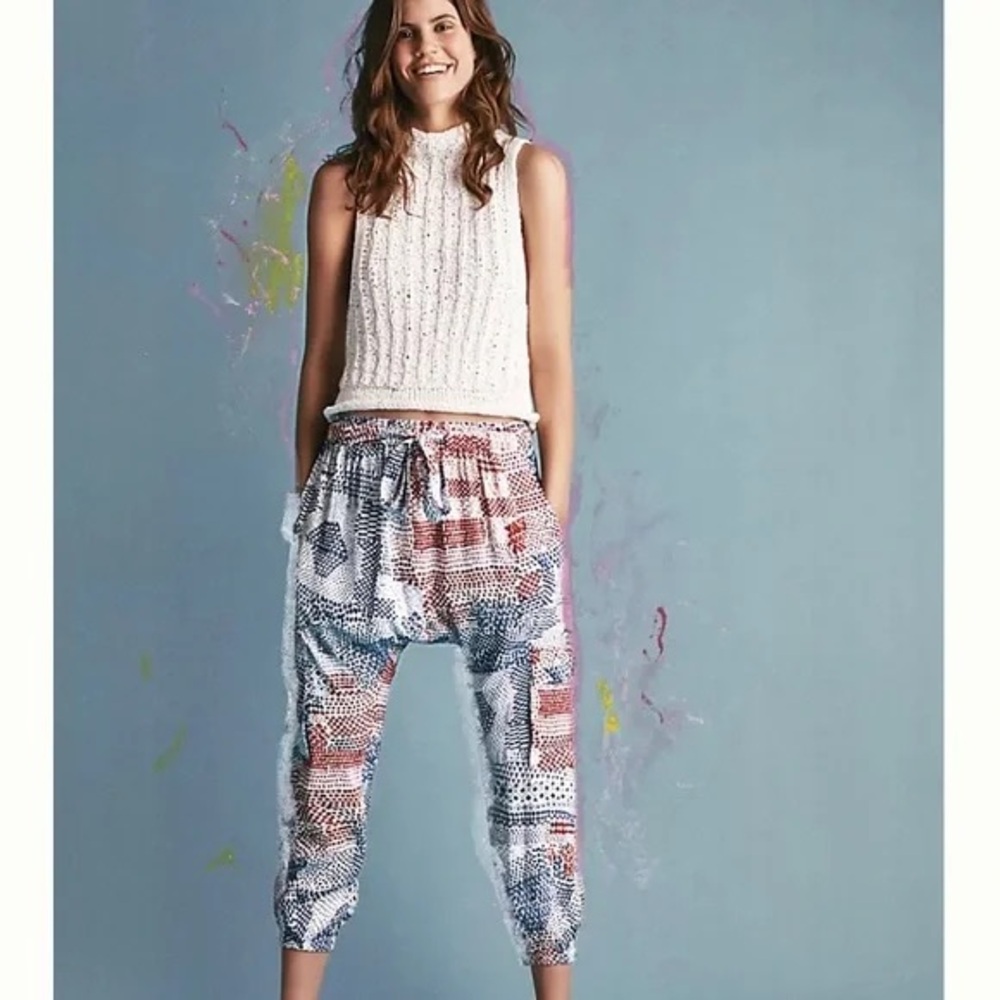 Hei Hei x Anthropologie Nouveau Cargo Harem Jogger Pants Medium